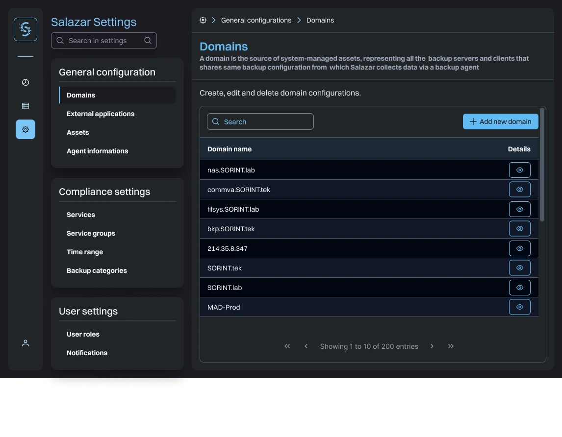 Some mocks of the Salazar app